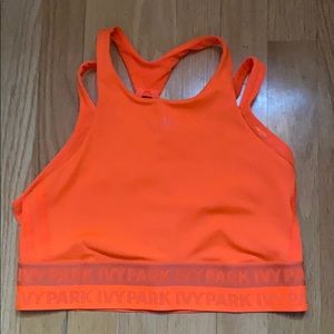 Ivy Park x Adidas Orange Sports Bra